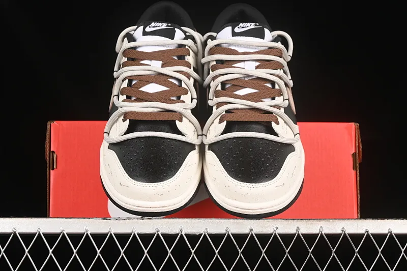All categories Nk SB Dunk series Nk SB Dunk Low low-top sneakers Nk Dunk Low Caramel three-point sweet High Street Panther Mocha SB strap low-top casual sneakers DD1391-100
